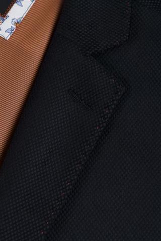 Czarna marynarka męska Isco 2 Maxi Laboss Black 45202 - 89511